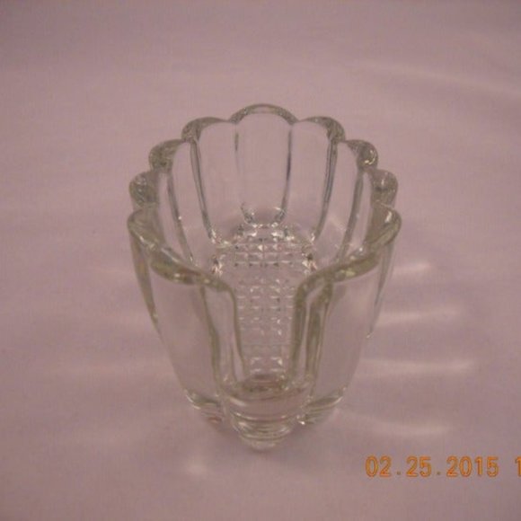 Princess House Glass Spoon Holder - Picture 3 of 5